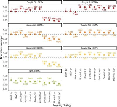 Assessing DNA Sequence Alignment Methods for Characterizing Ancient Genomes and Methylomes